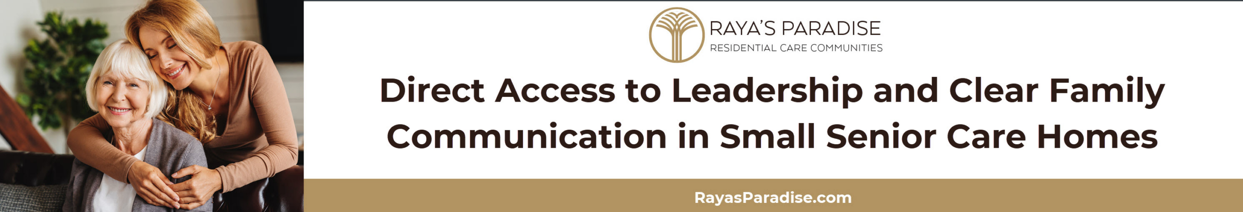 This section includes how small assisted living homes improve communication by offering direct access to leadership and quicker responses to family concerns.