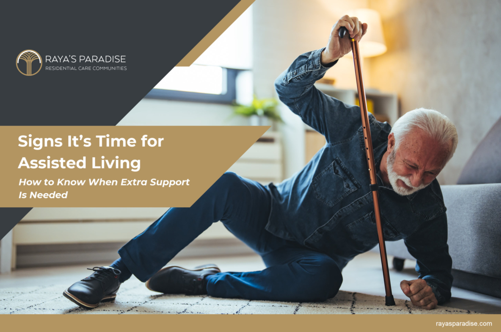 Signs It’s Time for Assisted Living, How to Know When Extra Support Is Needed