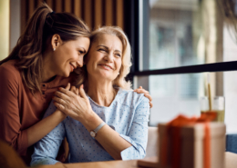 Senior Parent with Daughter