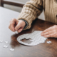 Senior in Assisted Living Doing a Puzzle