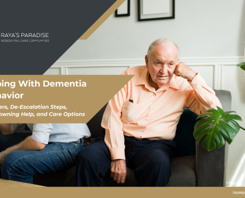 Coping With Dementia Behavior - Triggers, De-Escalation Steps, Sundowning Help, and Care Options