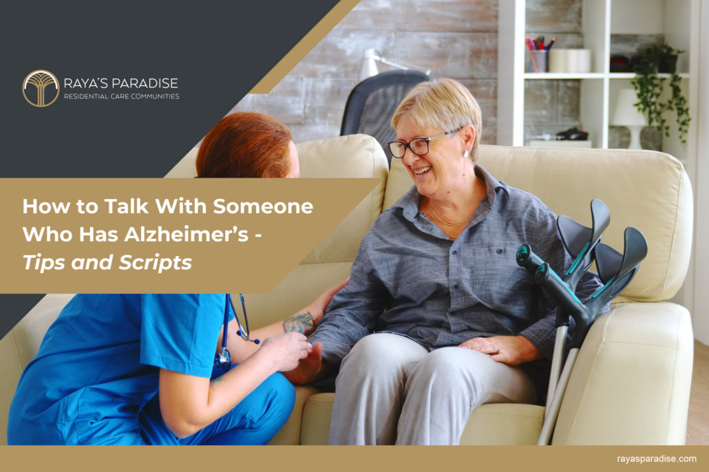How to Talk With Someone Who Has Alzheimer’s - Tips and Scripts