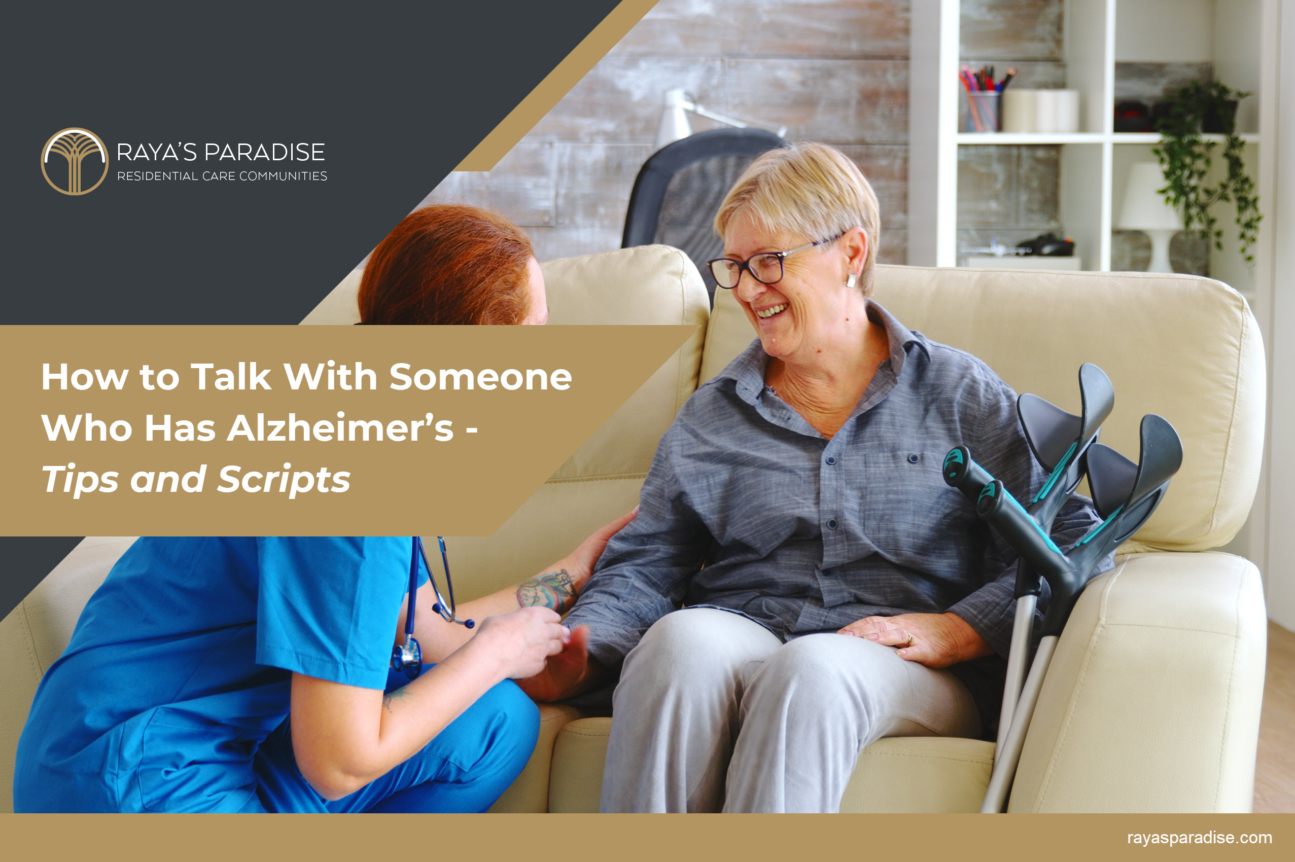 How to Talk With Someone Who Has Alzheimer’s - Tips and Scripts