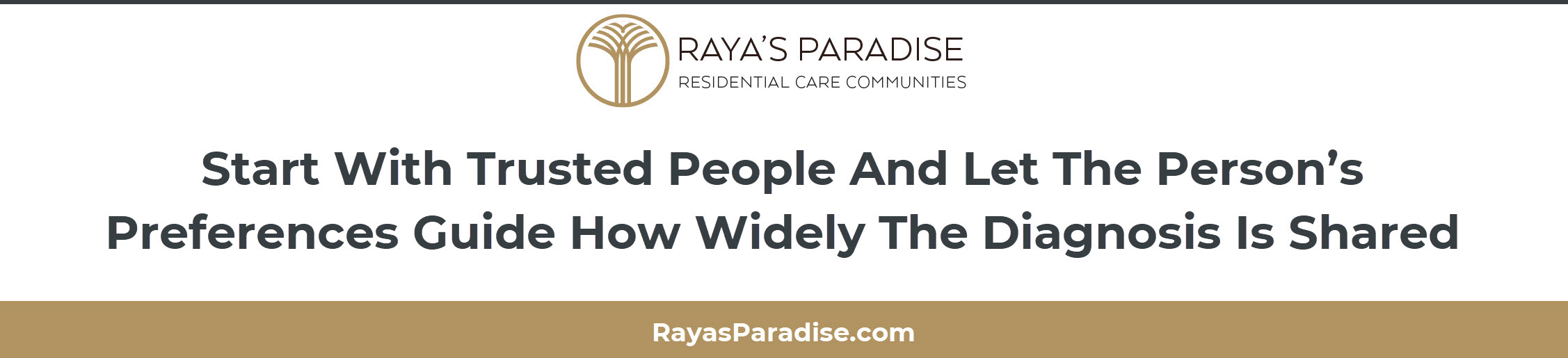 Sharing An Alzheimer’s Diagnosis With Family