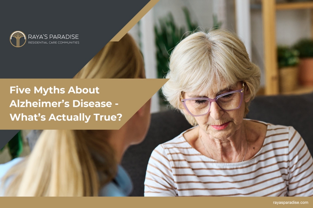 Five Myths About Alzheimer’s Disease - What’s Actually True?