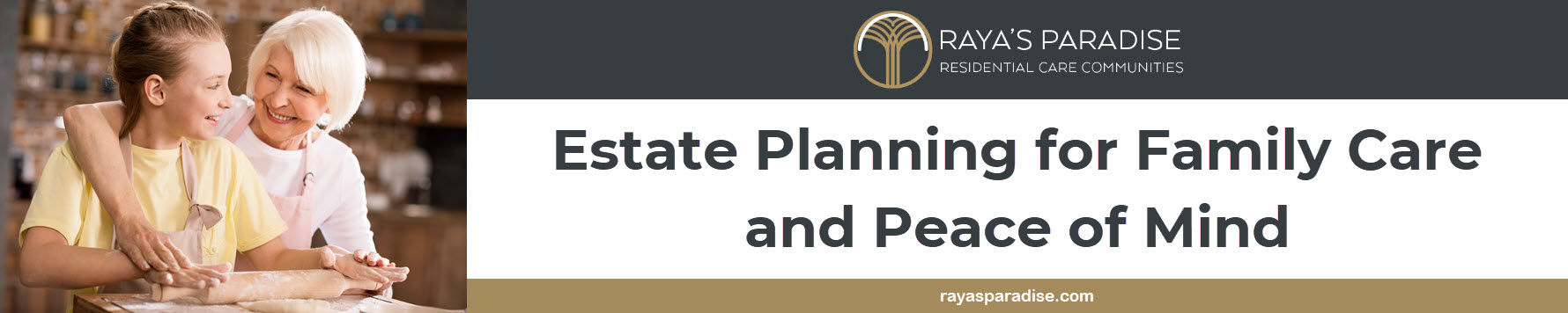 Graphic highlighting how estate planning supports caregiving clarity and reduces family stress.