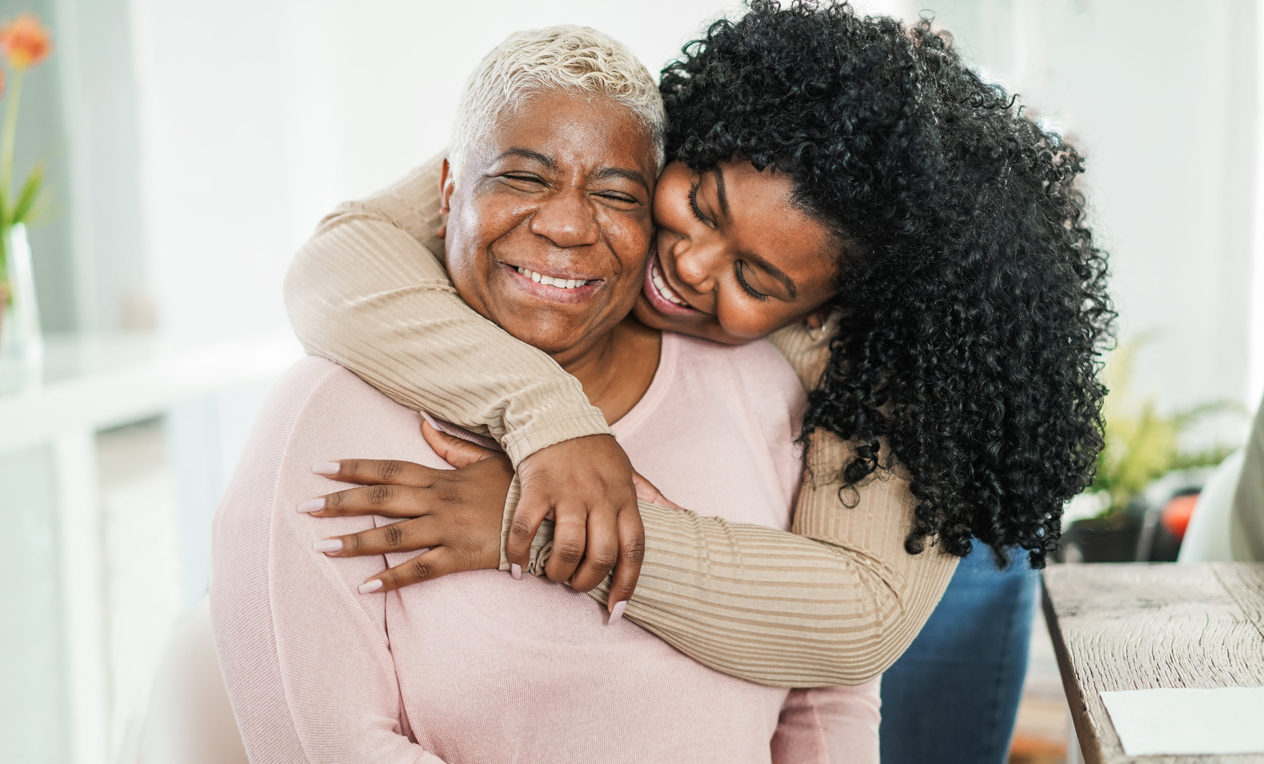 Senior Mother and Daughter