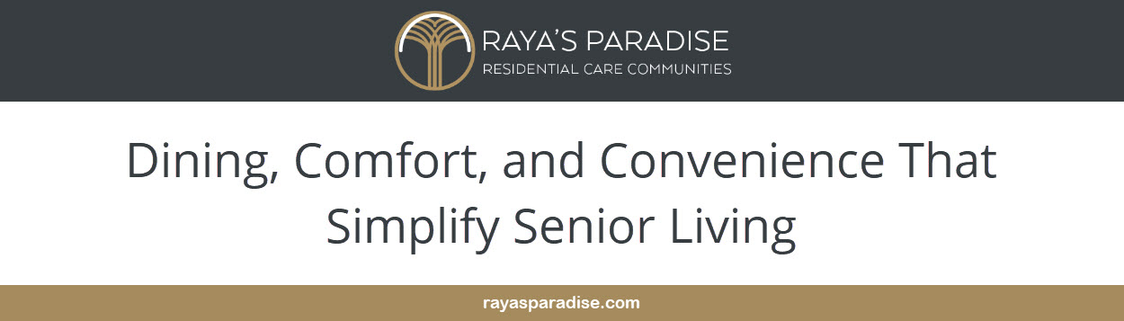 Dining, Comfort, and Convenience That Simplify Senior Living Chef-prepared meals, housekeeping, and transportation services free residents from chores, promoting relaxation and wellness.