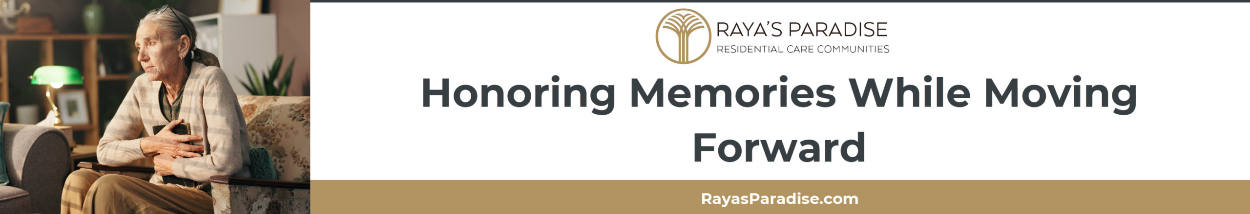 Senior holding a framed photo while preparing a home for sale.