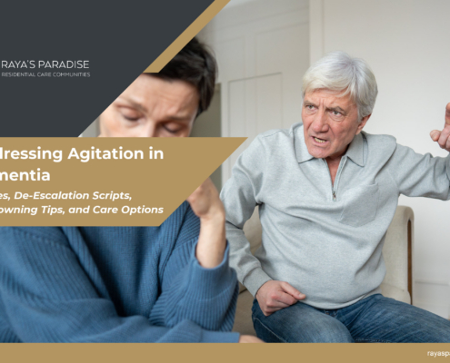 Addressing Agitation in Dementia - Causes, De-Escalation Scripts, Sundowning Tips, and Care Options