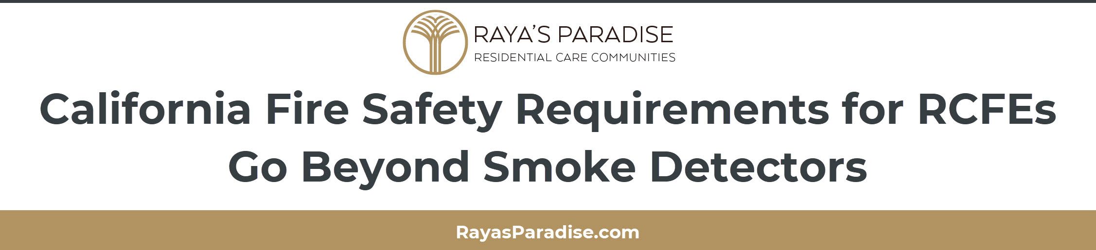 Fire Safety Standards RCFE Assisted Living Orange County California