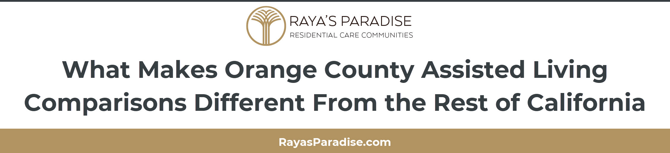 Orange County Assisted Living Comparison Considerations Geography Scale Climate