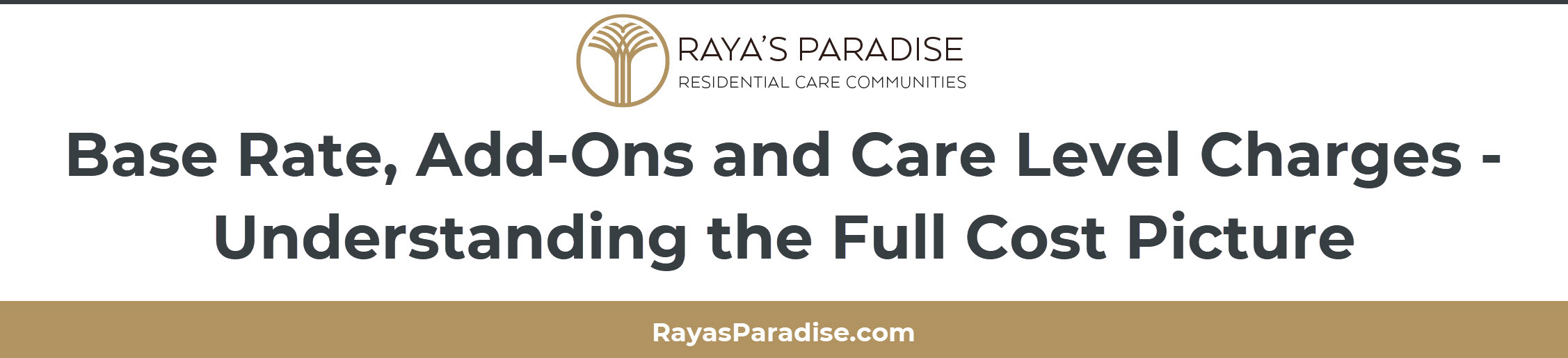 Orange County Assisted Living Cost Structure Explained Base Rate, Add-Ons and Care Level Charges - Understanding the Full Cost Picture