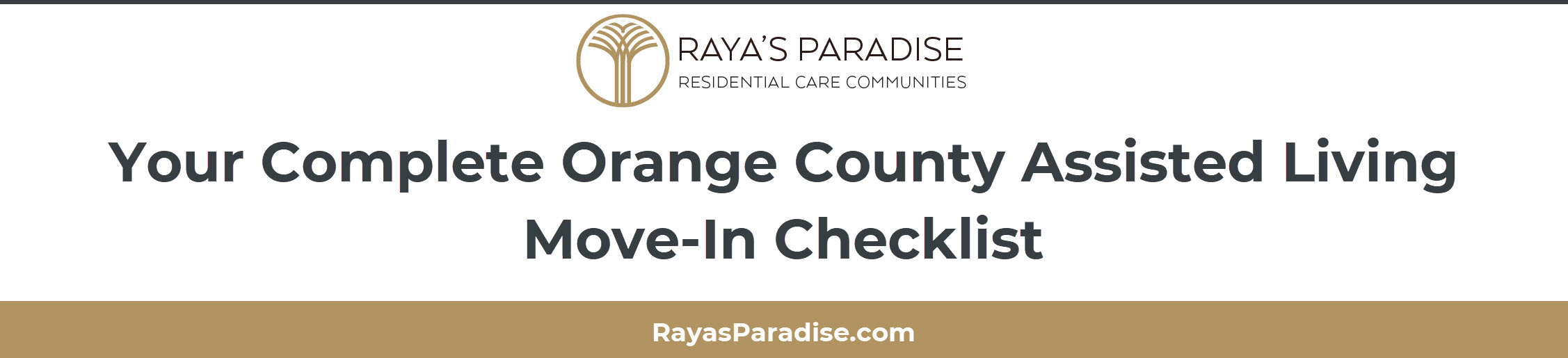Your Complete Orange County Assisted Living Move-In Checklist