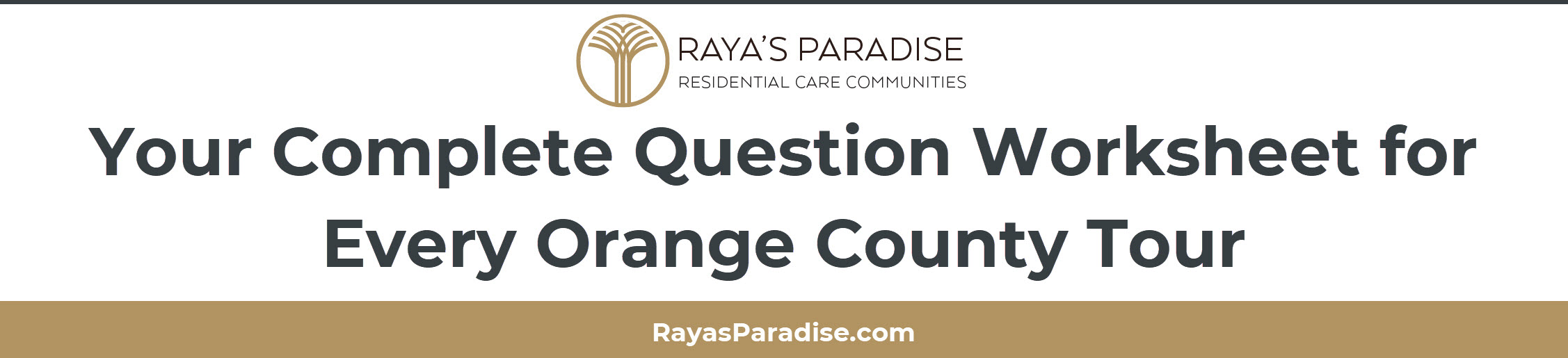 Printable Assisted Living Tour Question Worksheet Orange County Your Complete Question Worksheet for Every Orange County Tour