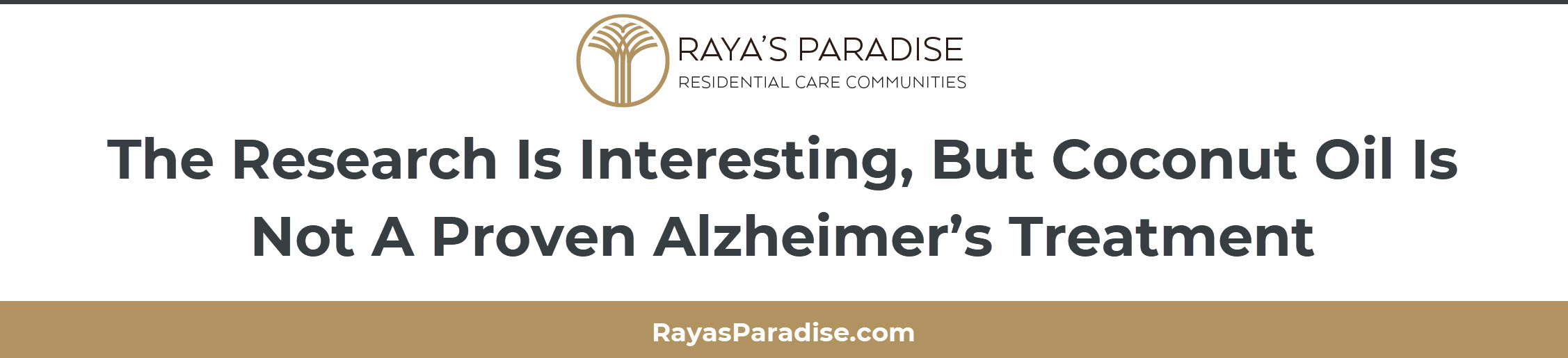 Coconut Oil And Alzheimer’s Evidence