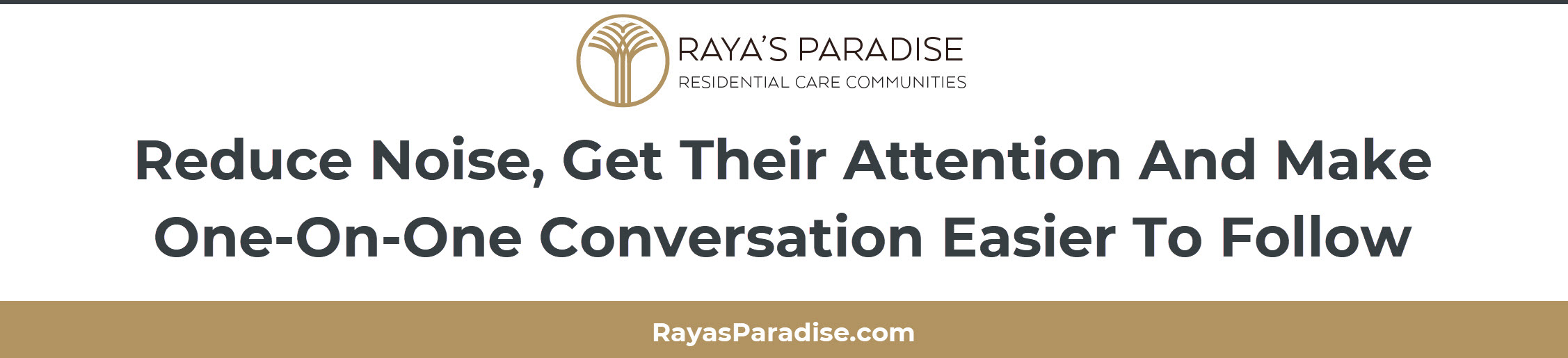 This section includes ways to reduce distractions, support hearing and vision and create a calm setting for Alzheimer’s communication.